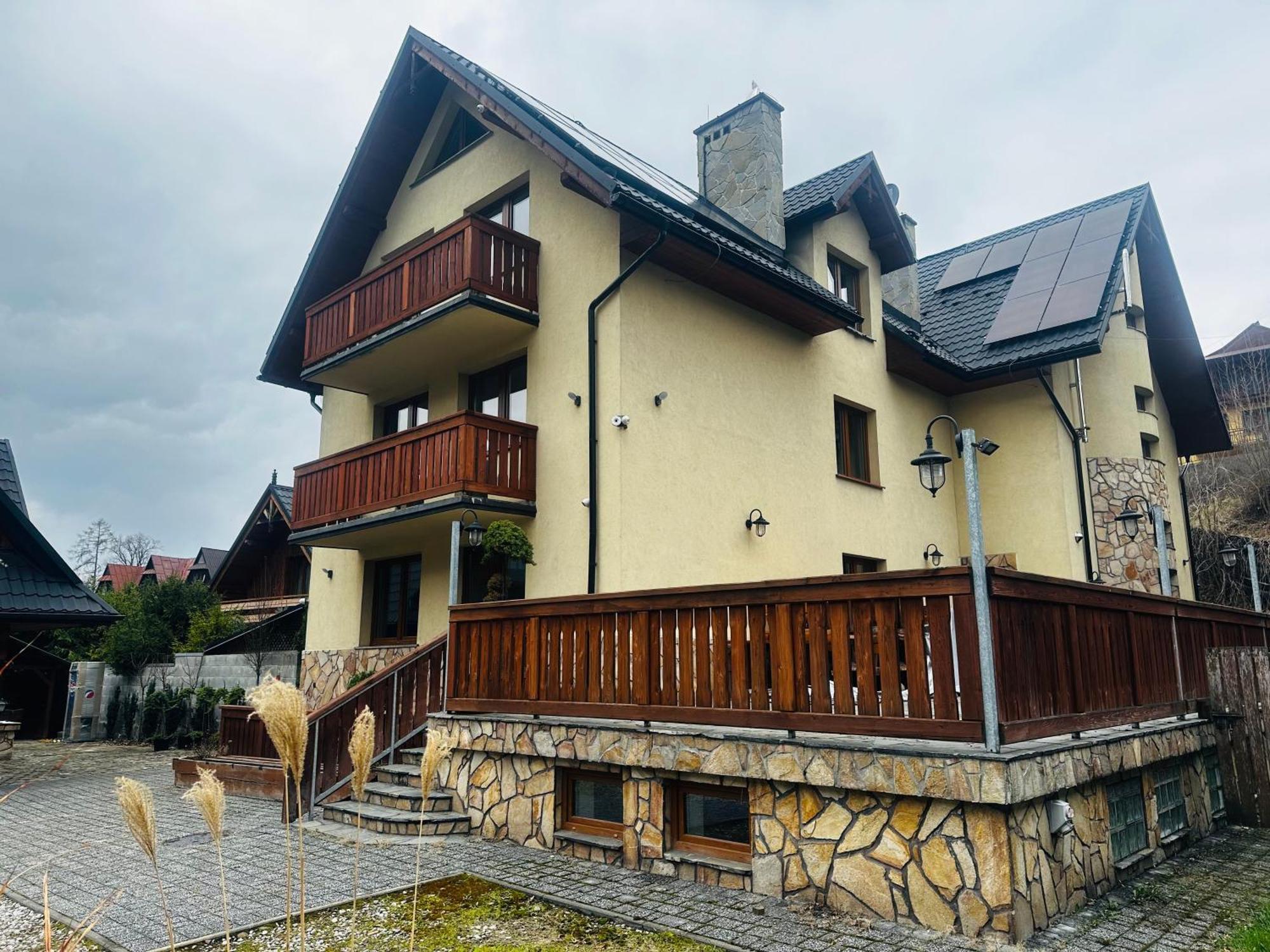 슈차브니차 Nad Grajcarkiem 빌라 외부 사진
